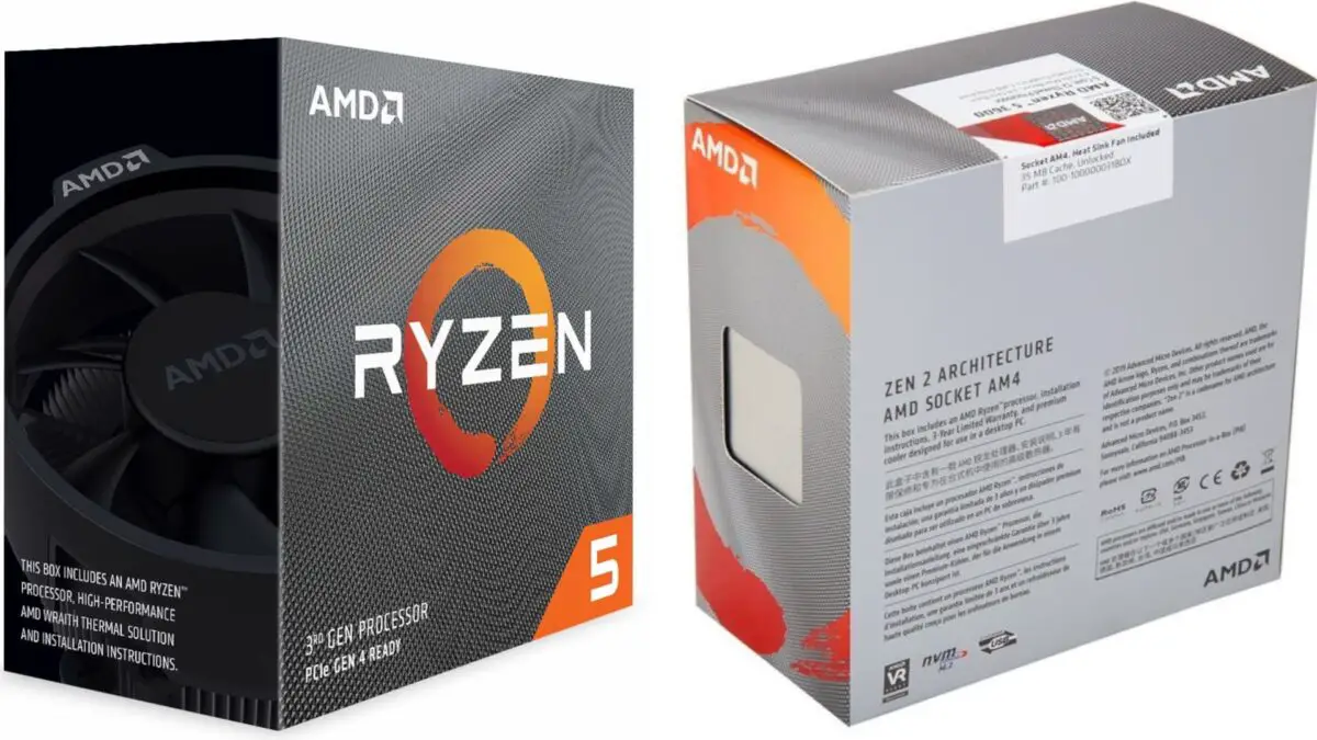 AMD Ryzen 5 3600 BOX Small