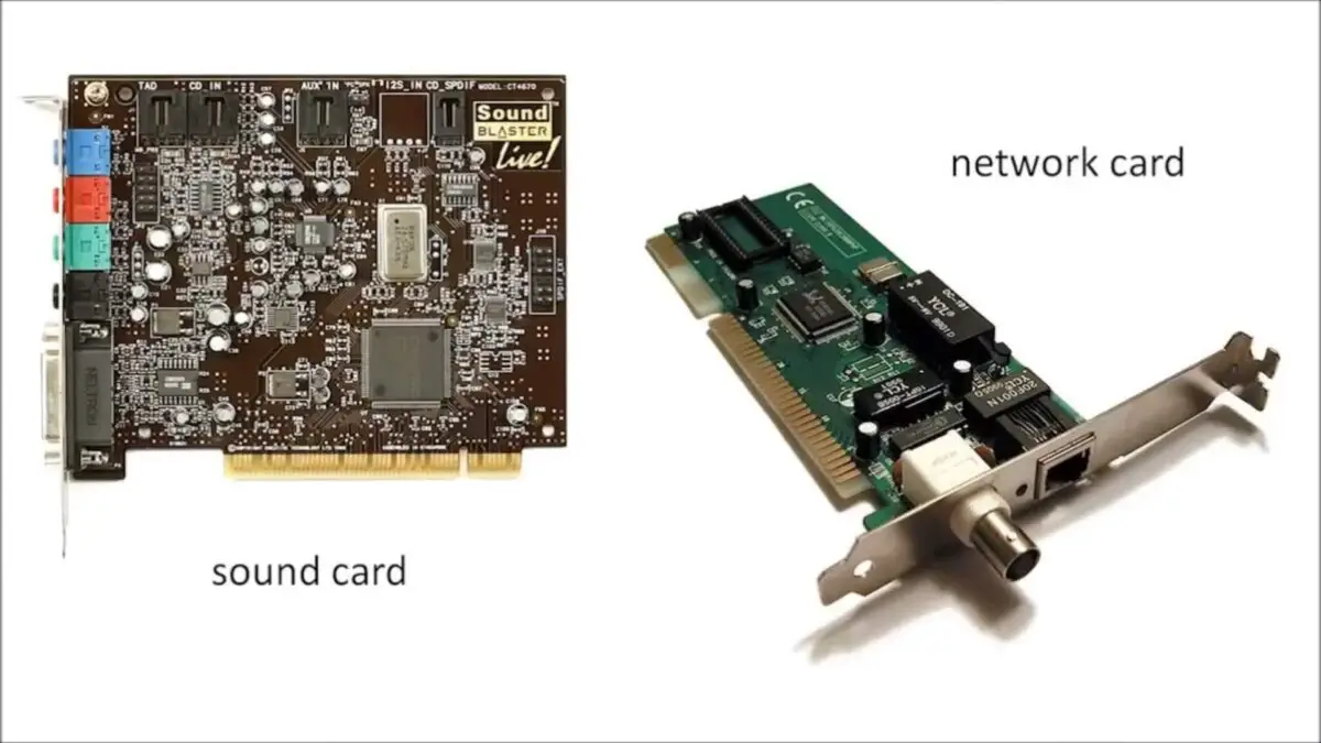 Sound and Network Cards