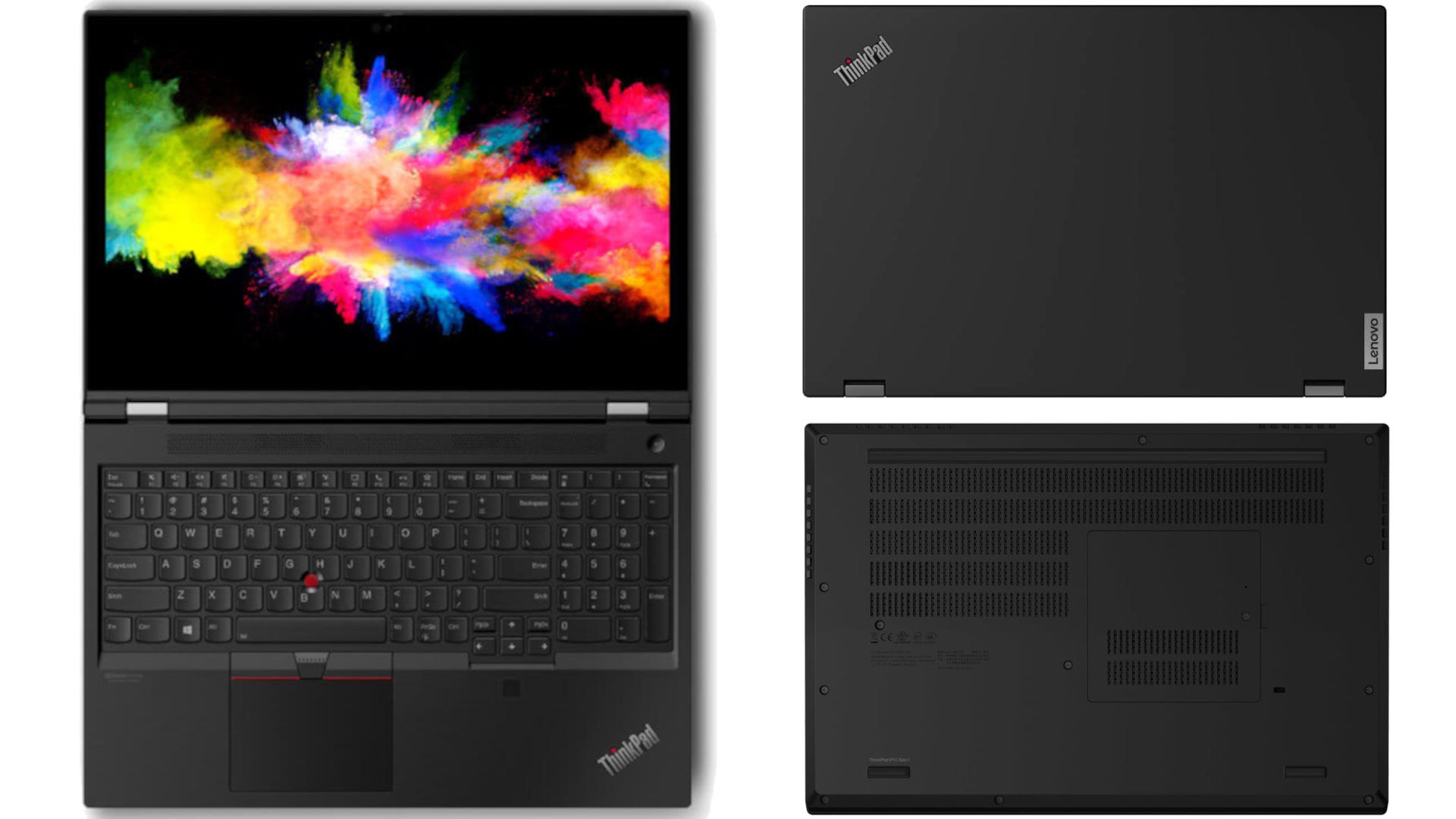 LENOVO ThinkPad P15 Above and Below