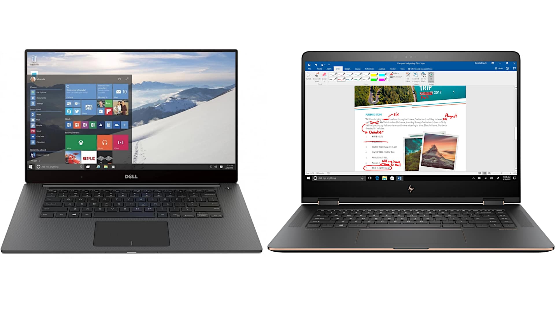 You are currently viewing Dell XPS 15 9560 VS HP Spectre x360 15-Inch (2017) Comparison
