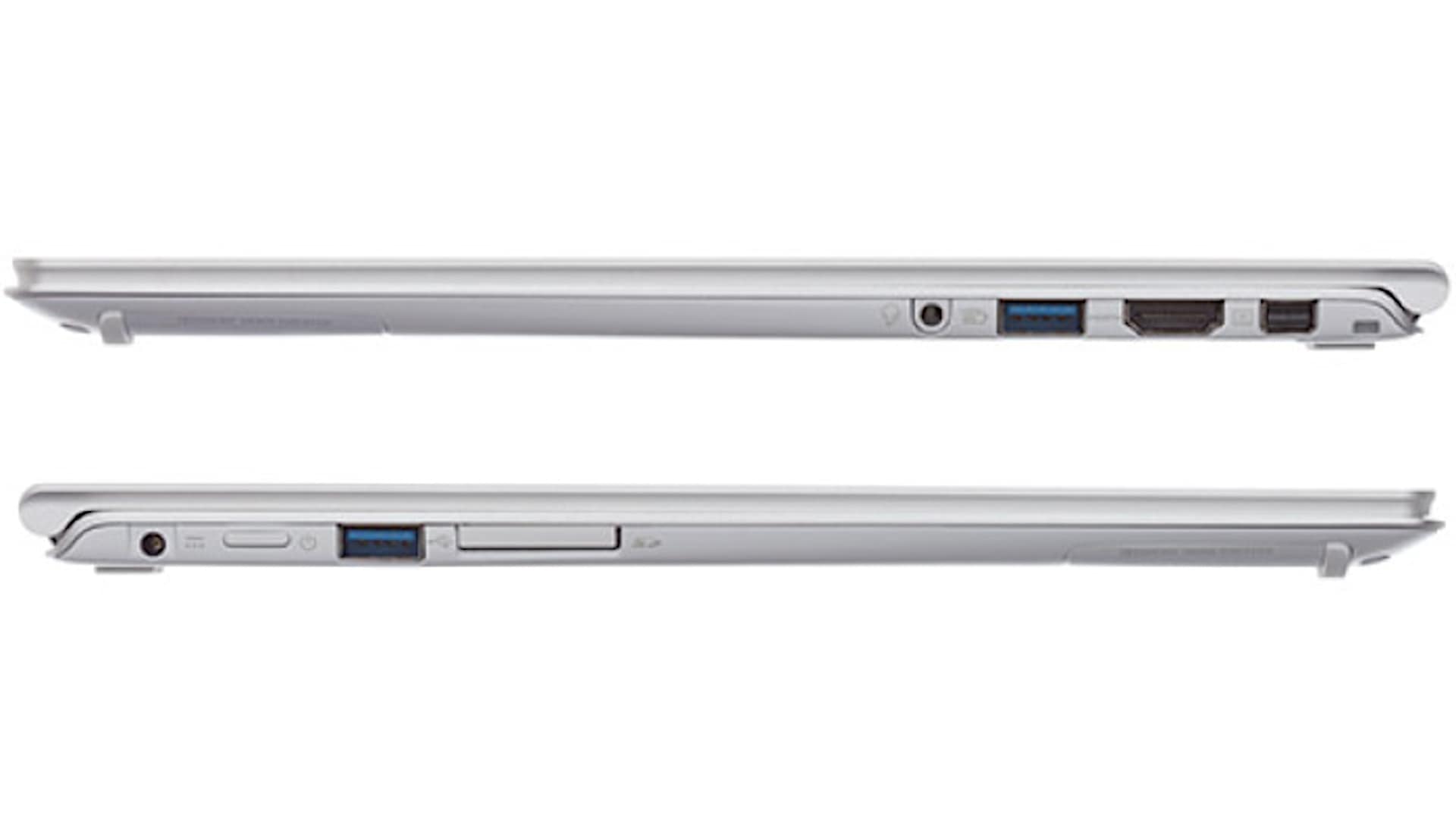 Acer Aspire S7 392 6411 Right and Left Sides