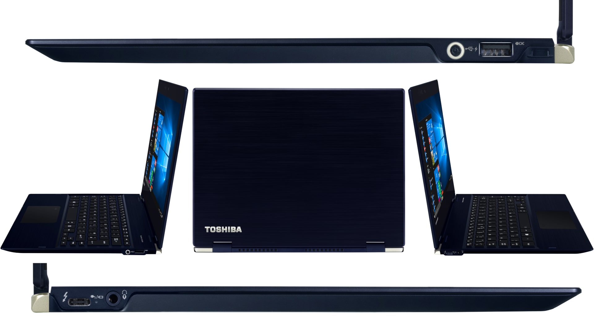 Toshiba Portege X20W D Sides and Ports