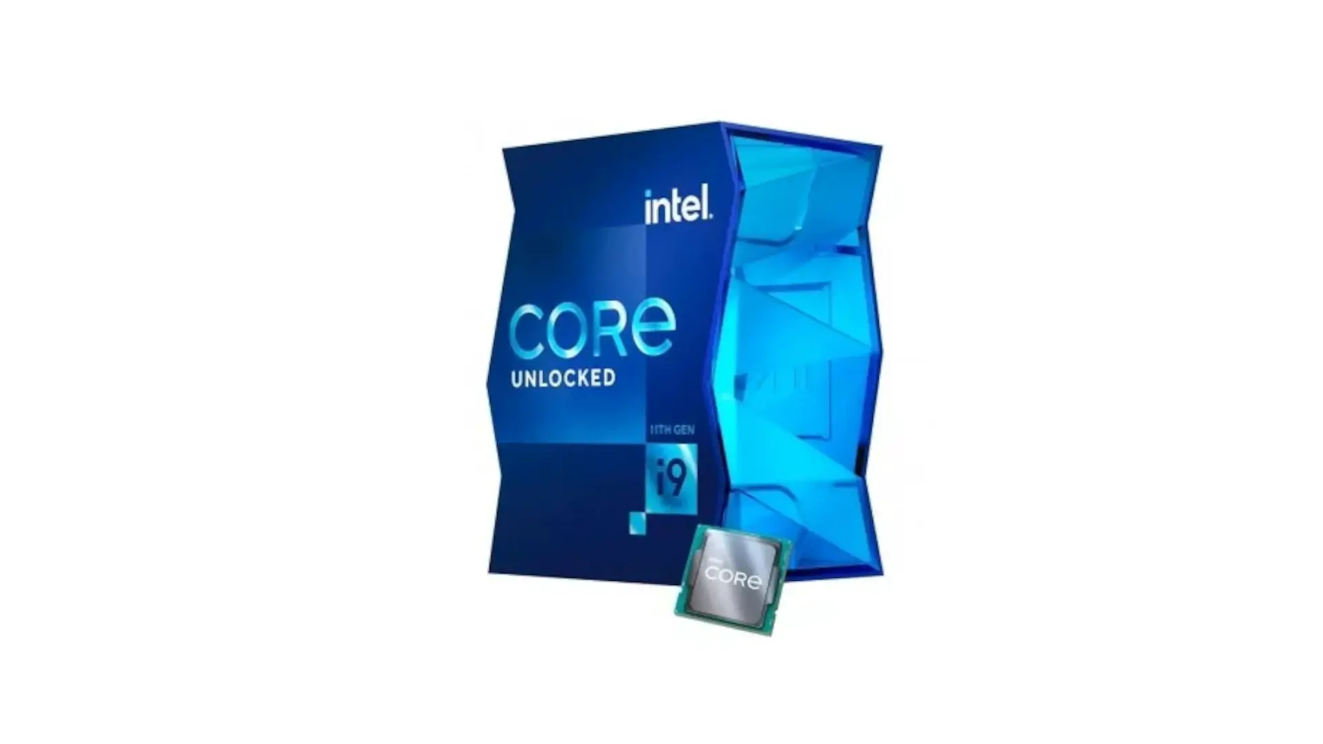 Intel Core i9 11900K Box And Chip
