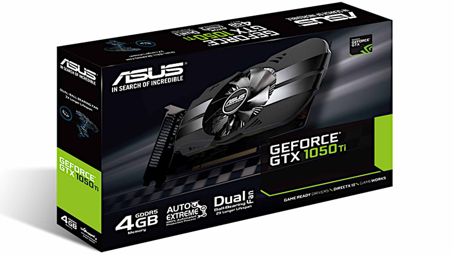 ASUS nVidia GTX 1050Ti Phoenix 4GB 5