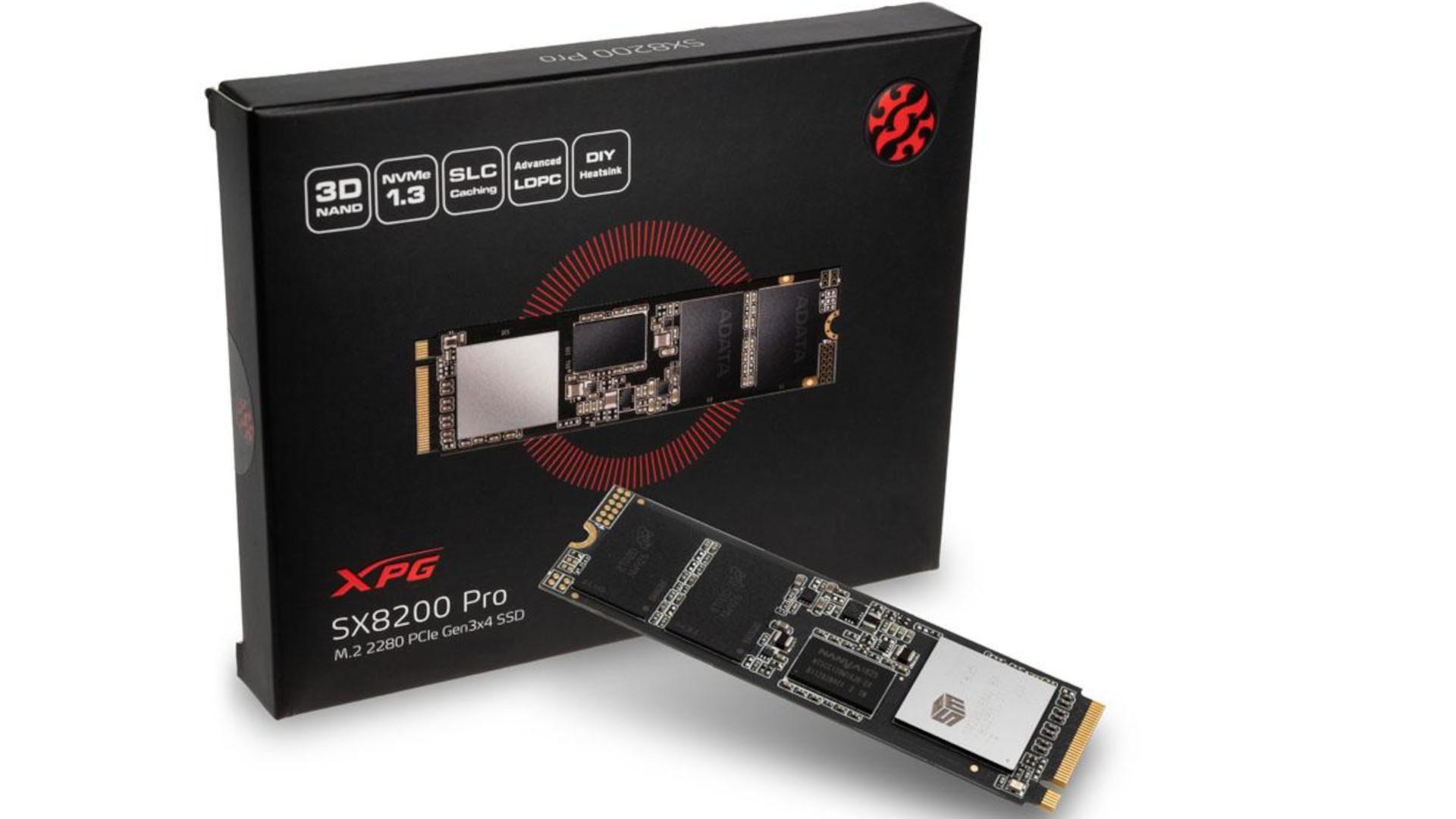 Adata XPG SX8200 Pro NVMe PCIe M.2 512GB 5