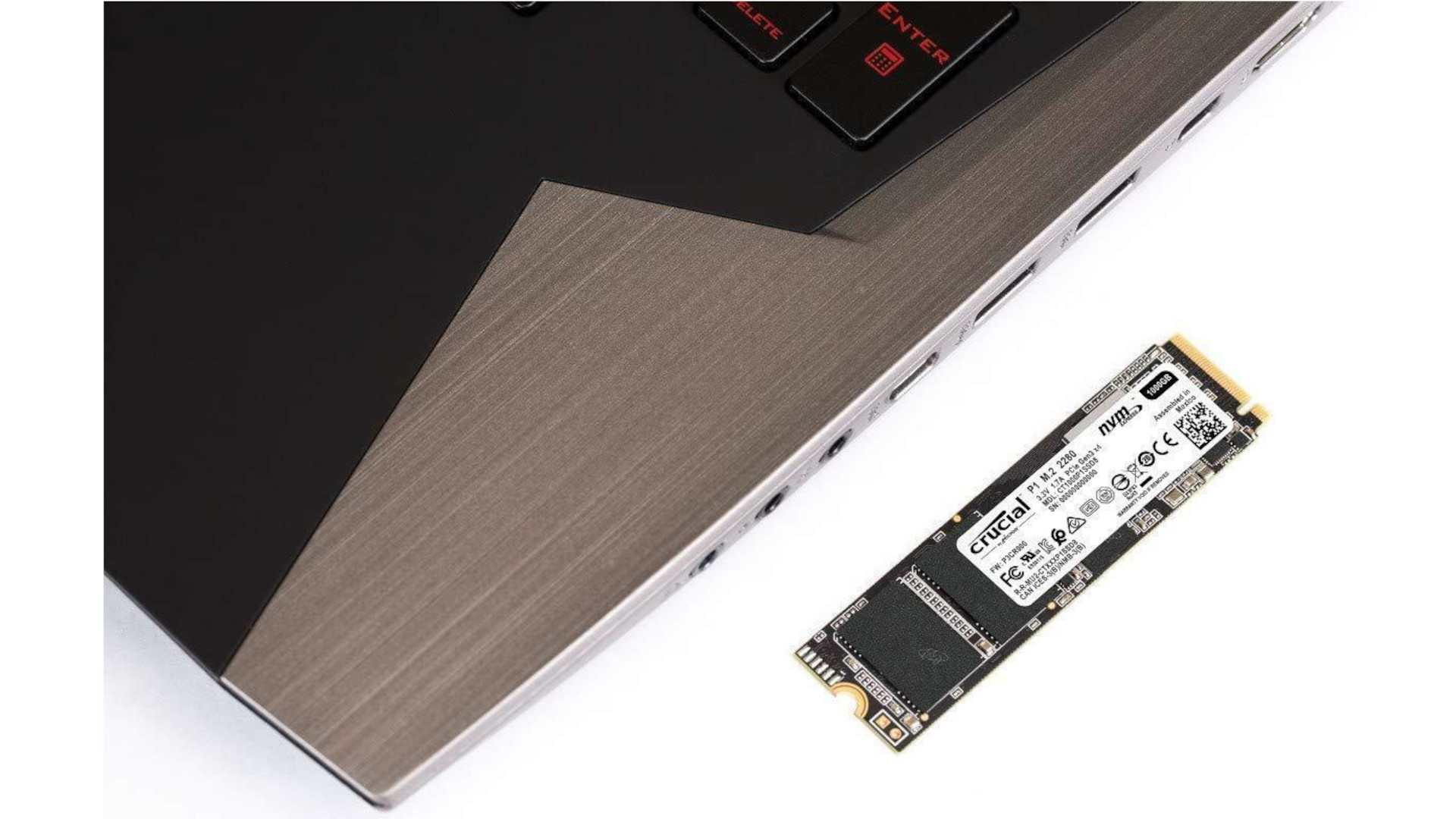 Crucial P1 3D NVMe PCIe M.2 1TB 5