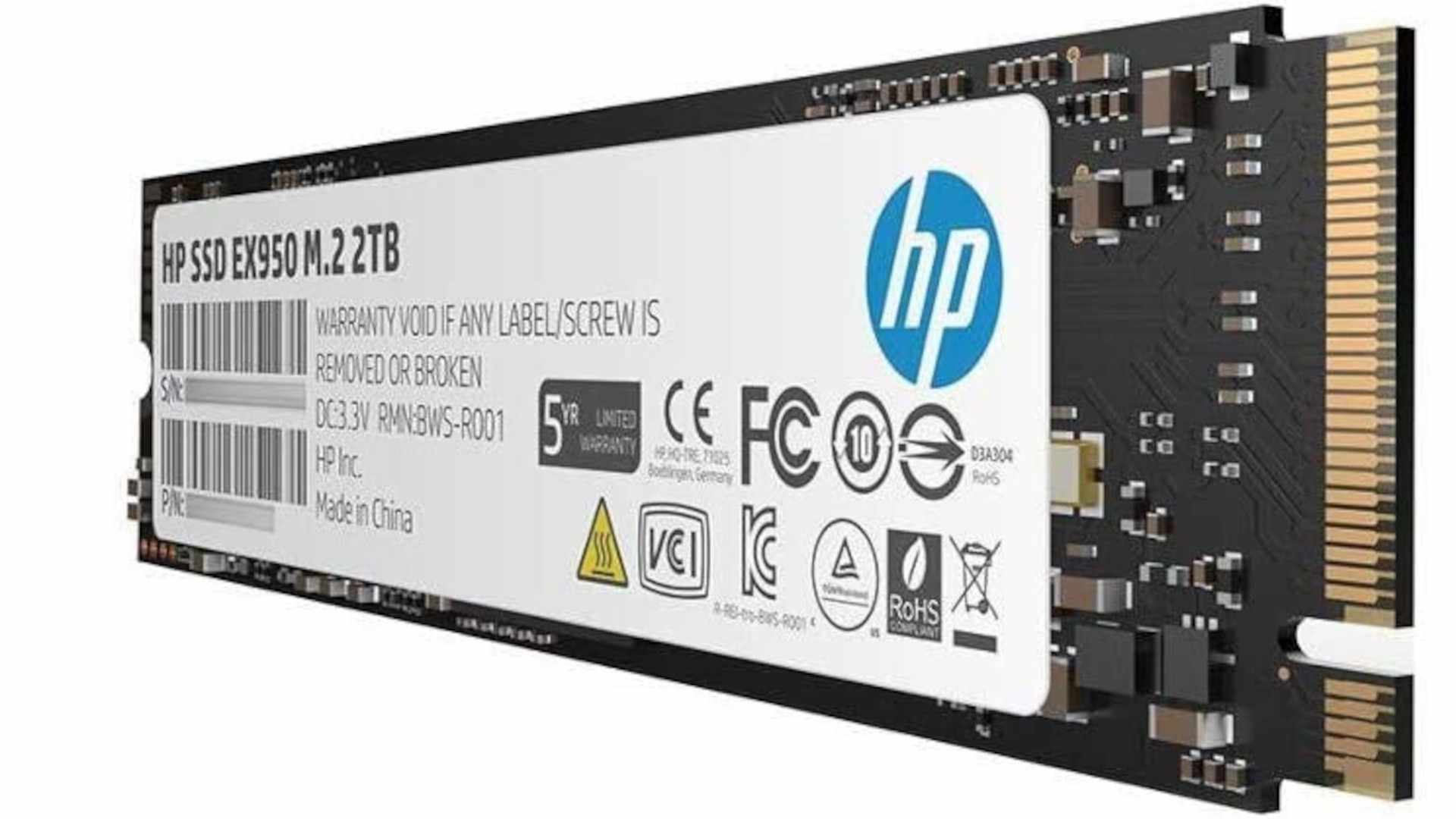 HP EX950 NVMe PCIe M.2 2TB 2
