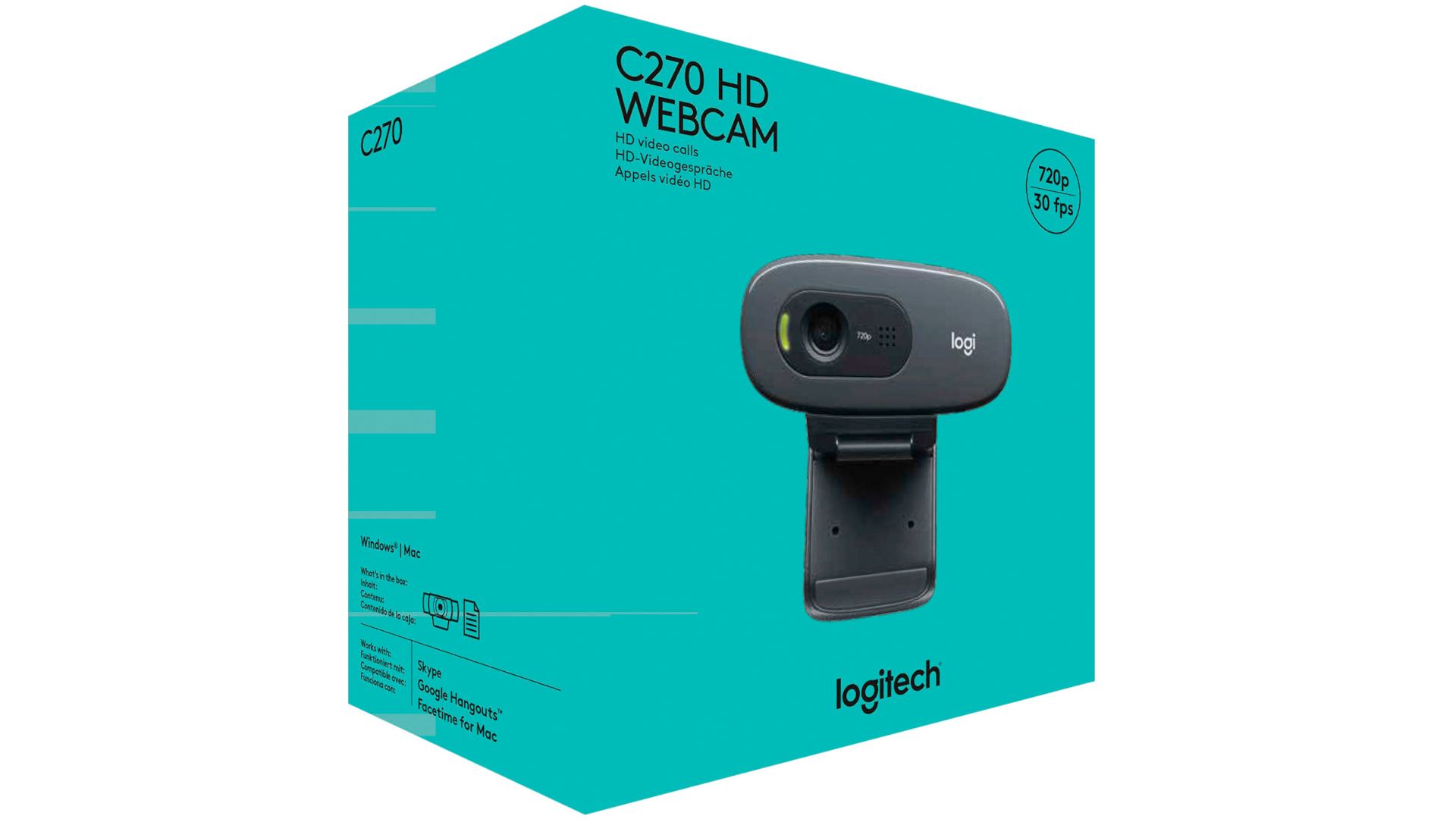 Logitech C270 HD Webcam 5