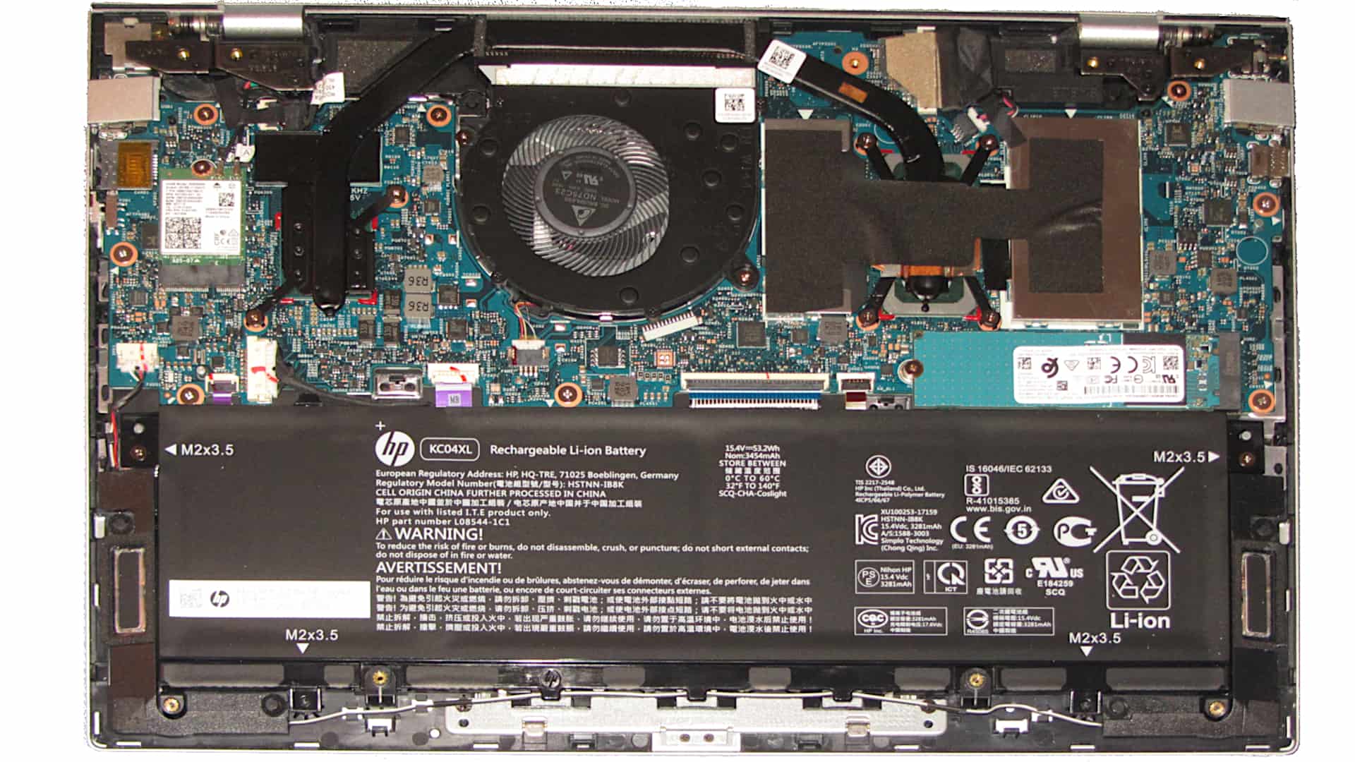 HP Envy 13 2019 Internals