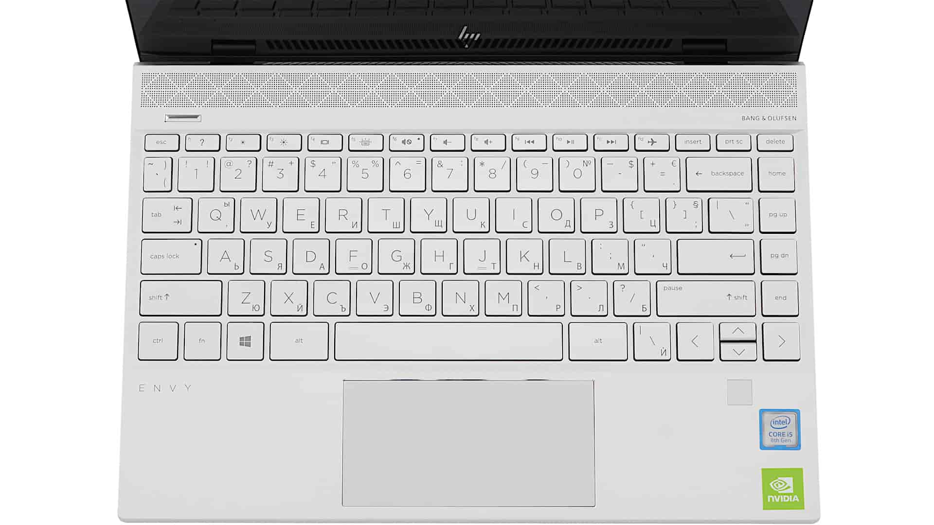HP Envy 13 2019 Keyboard