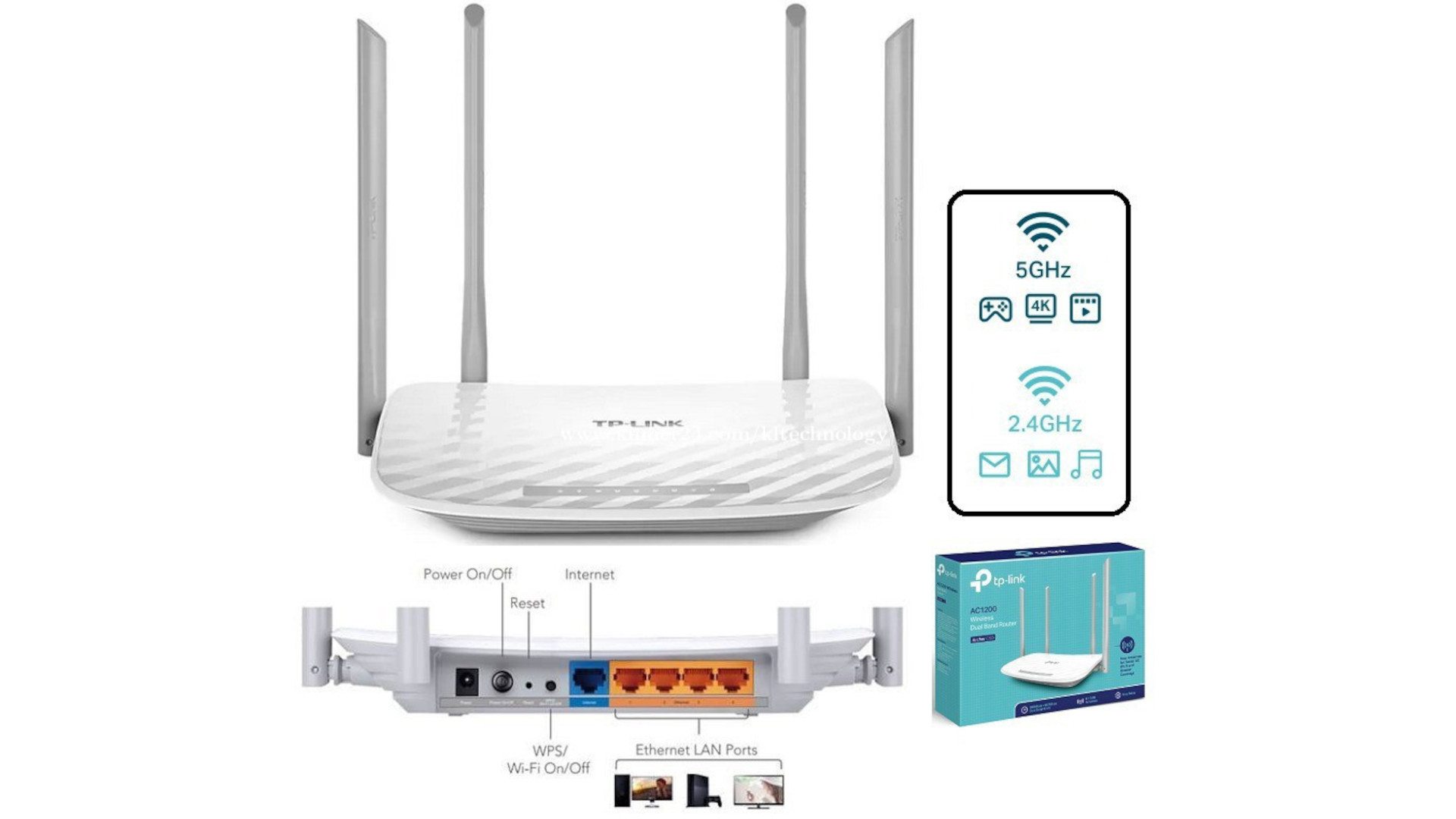 TP LINK Archer C50 Router 4