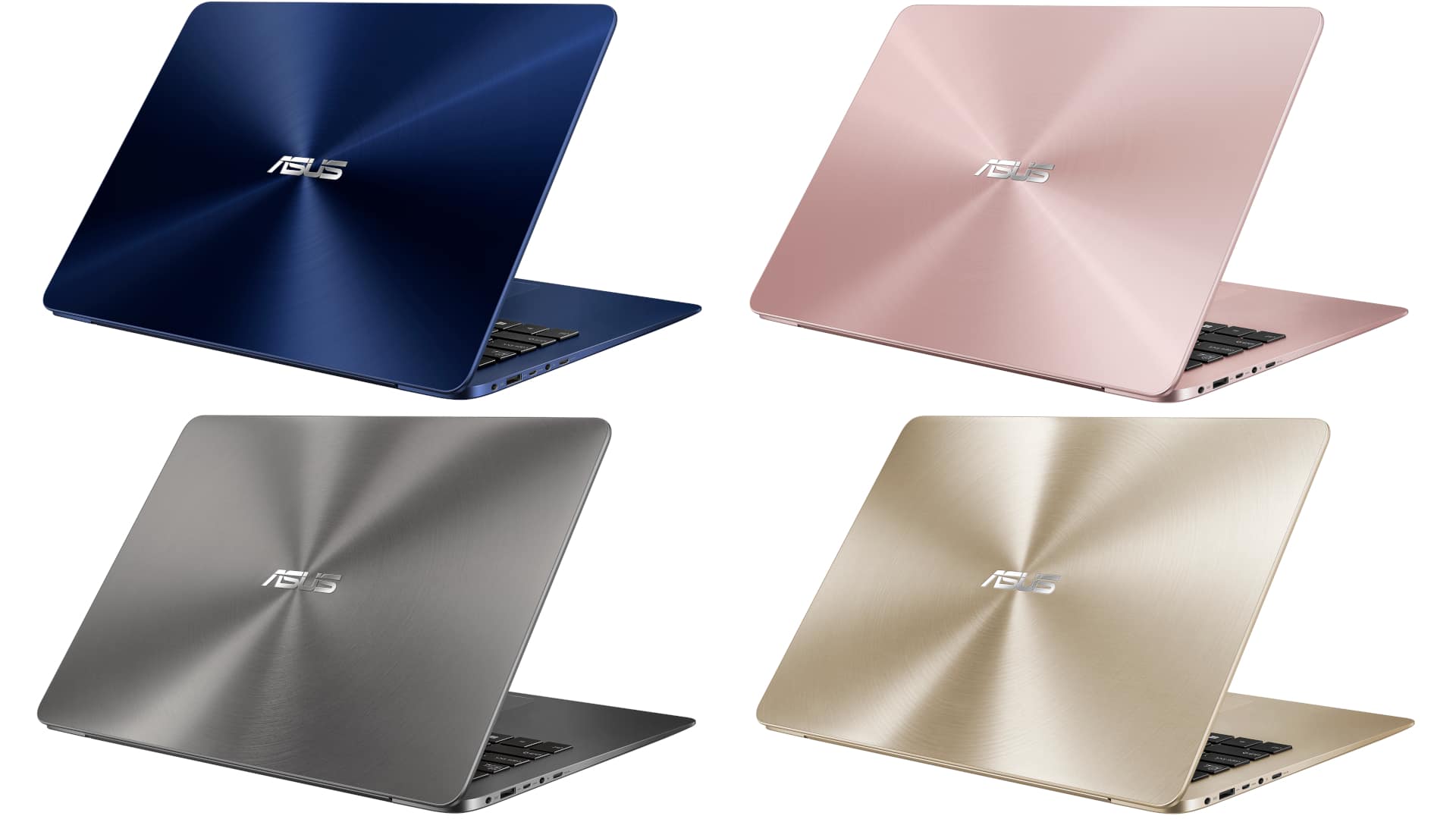 Zenbook 14 UX430 Colors Blue Rose Gold Silver Gold