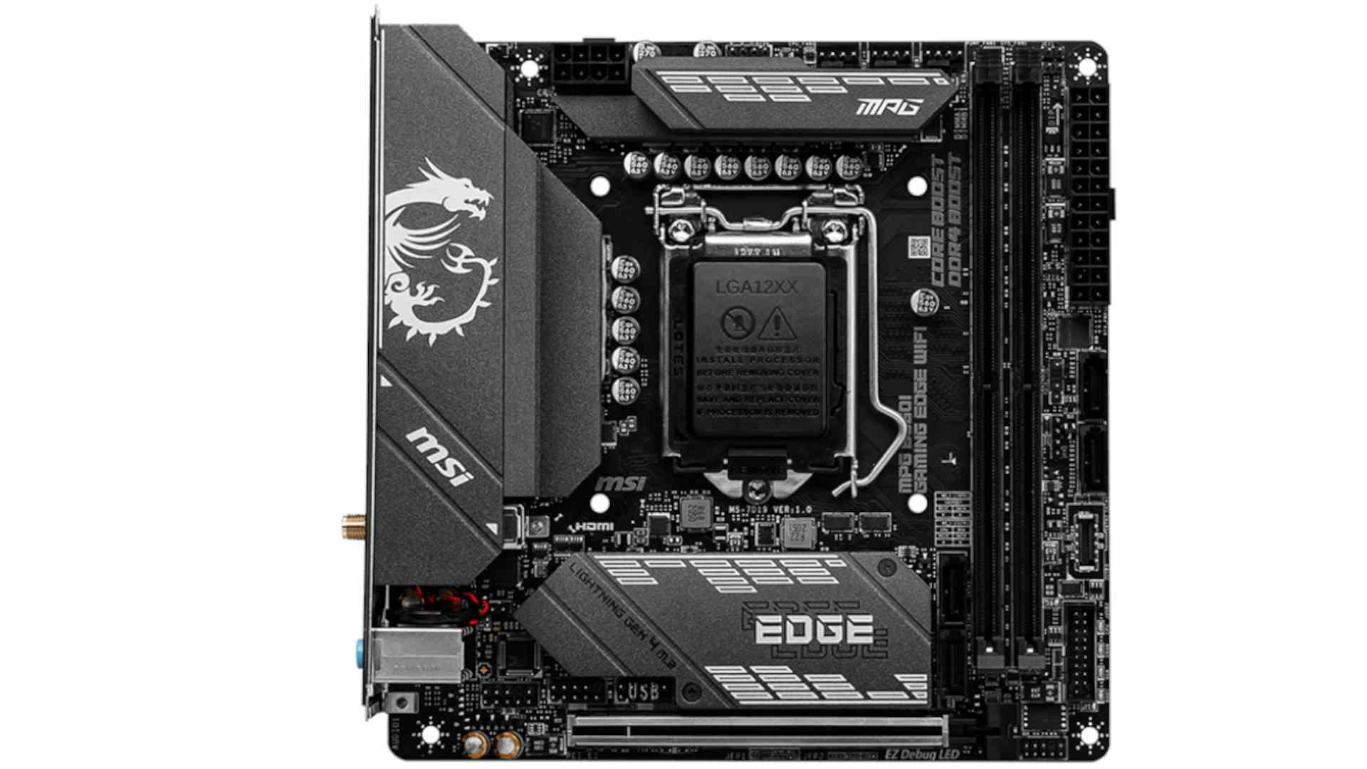 MSI MPG B560I Gaming Edge WiFi Motherboard 2