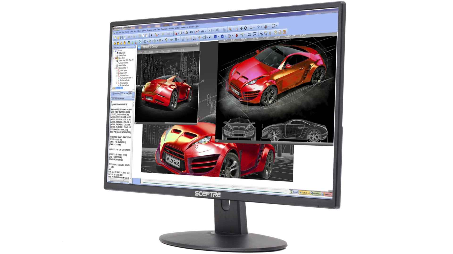 Sceptre 24 Inch E248W 19203R Monitor 3