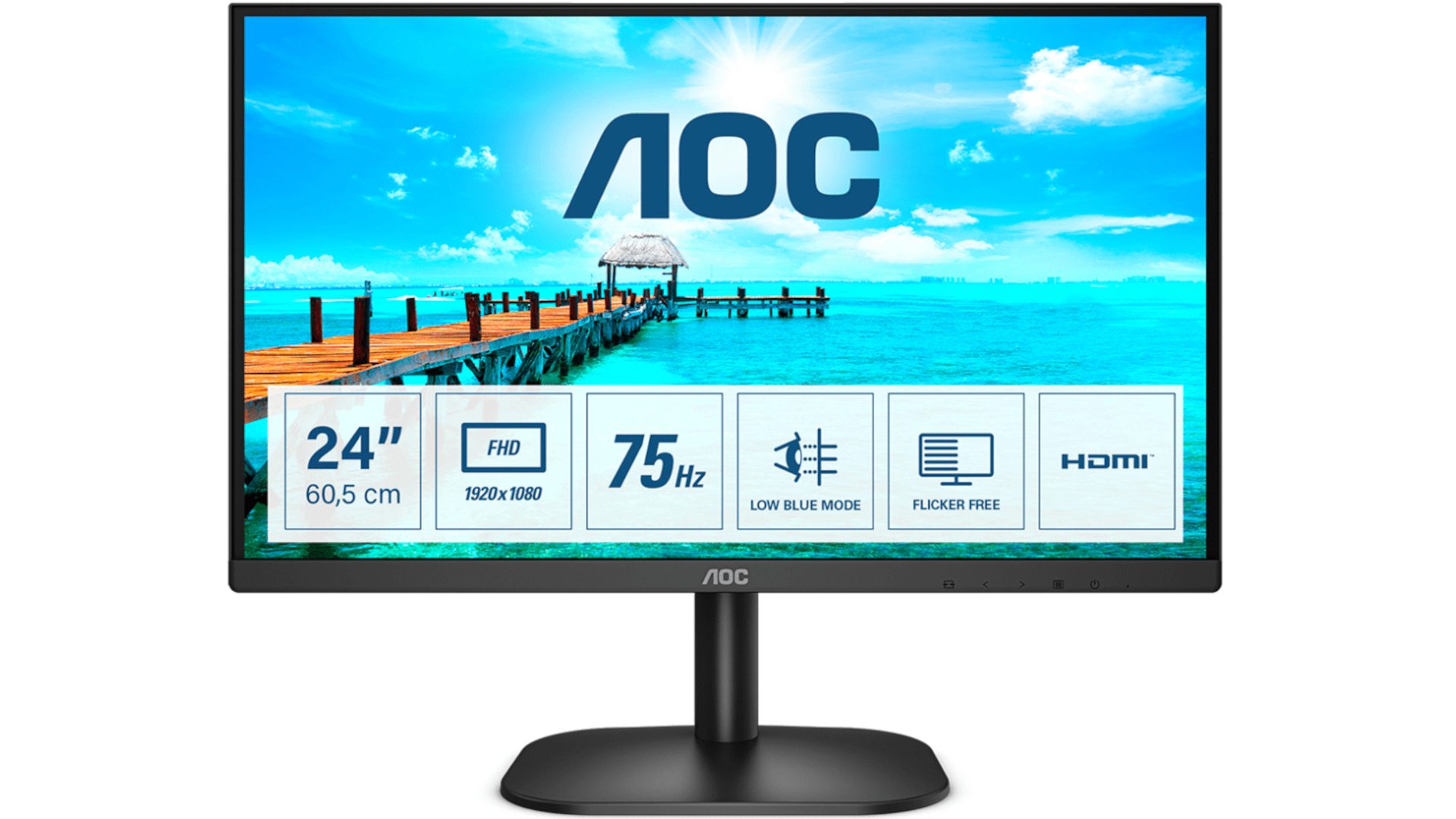 You are currently viewing AOC Monitor 24-Inch 24B2XHM2 Monitor Review