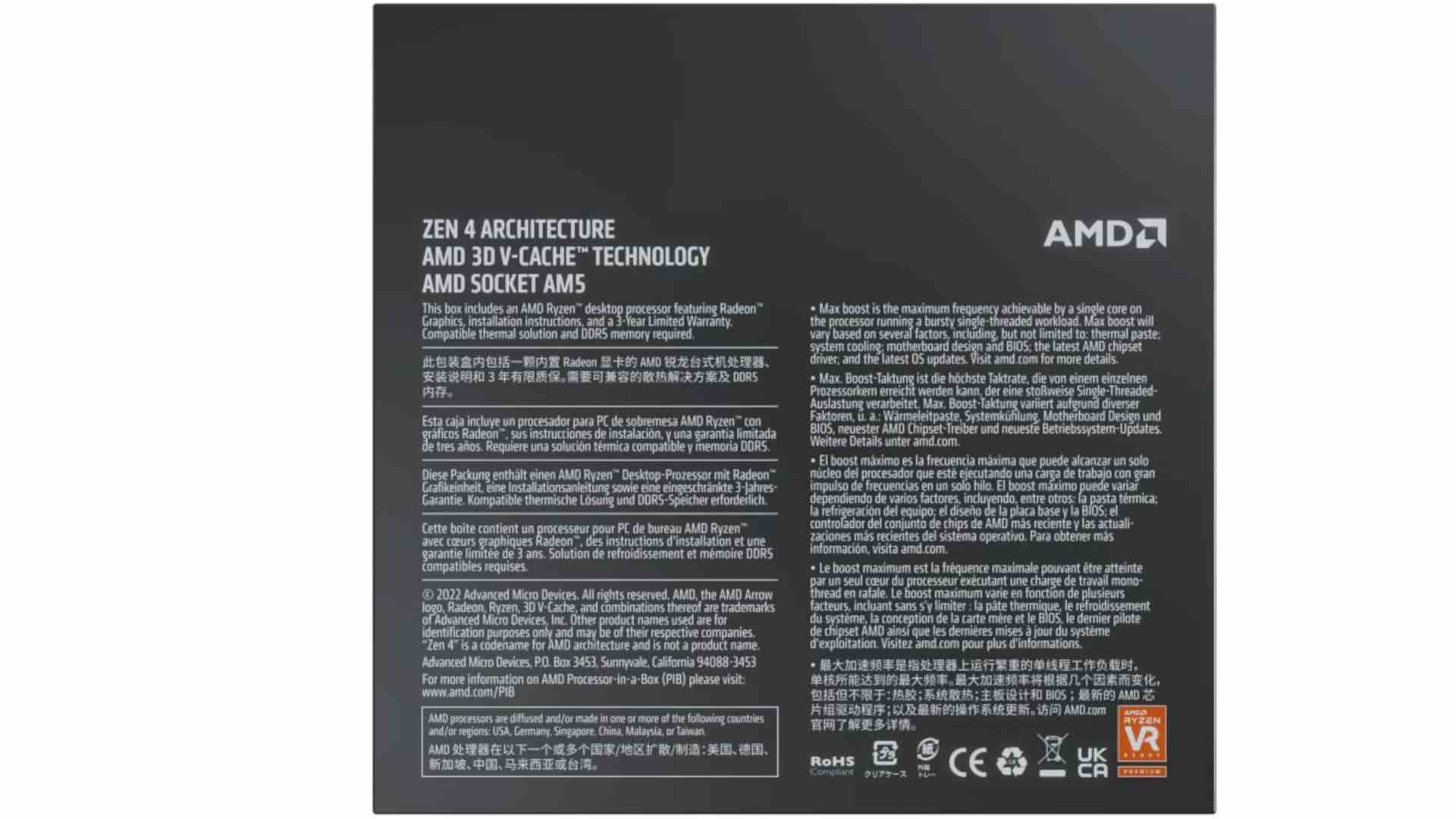 AMD Ryzen 7 7800X3D 5