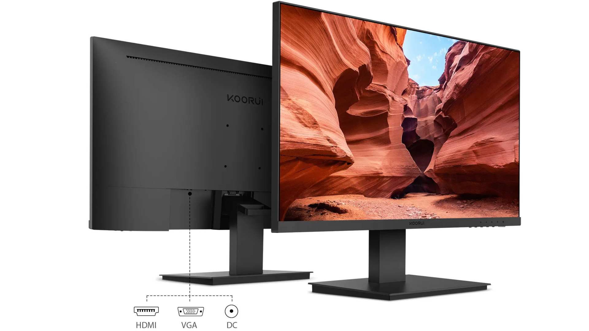 KOORUI 24 Inch 24N1A VA FHD Monitor 2